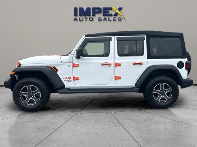 used 2021 Jeep Wrangler Unlimited car, priced at $26,980