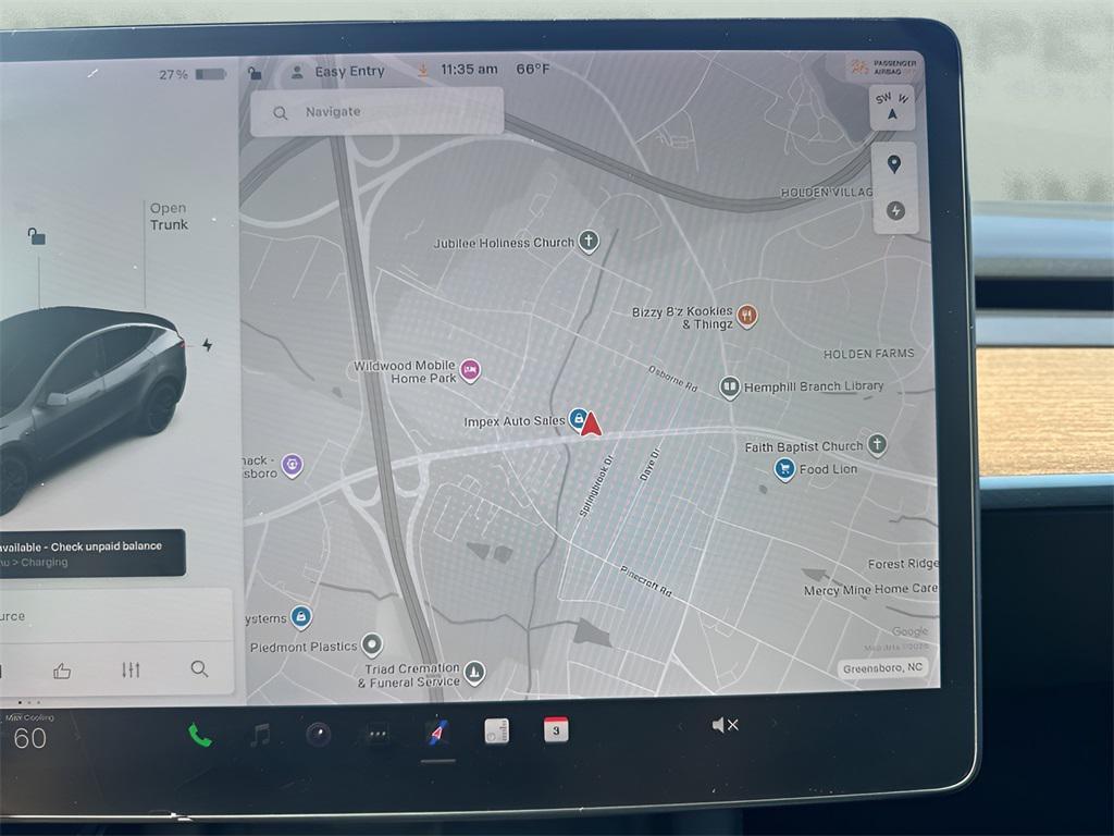 used 2021 Tesla Model Y car, priced at $30,250