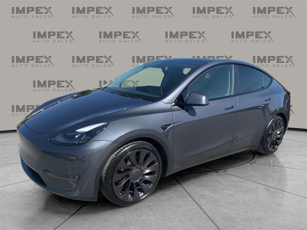 used 2021 Tesla Model Y car, priced at $30,890