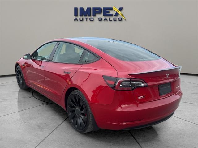 used 2021 Tesla Model 3 car, priced at $29,500