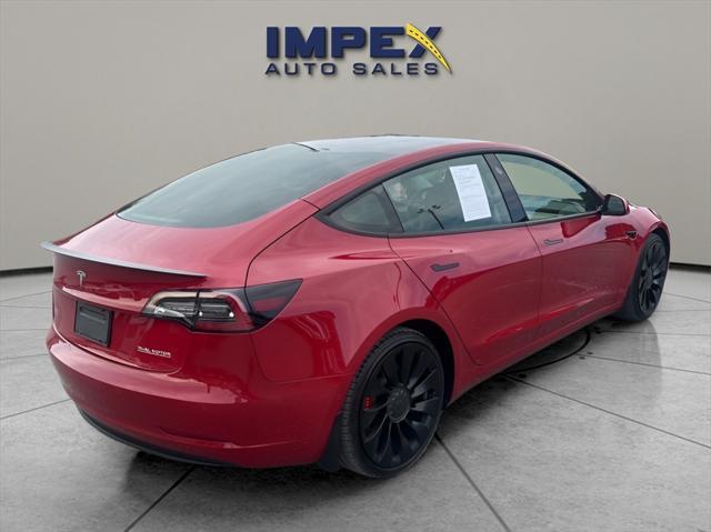 used 2021 Tesla Model 3 car, priced at $29,500