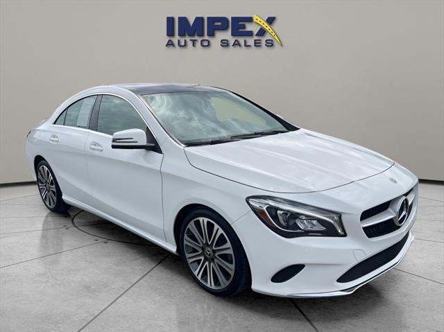 used 2018 Mercedes-Benz CLA 250 car, priced at $20,900