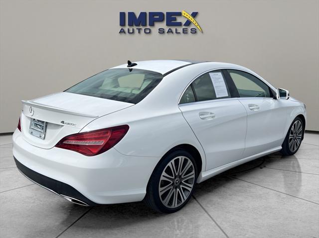 used 2018 Mercedes-Benz CLA 250 car, priced at $20,900