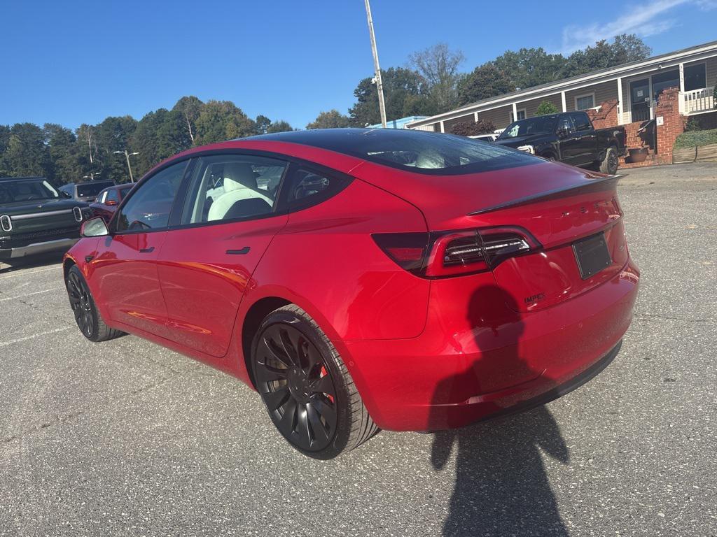 used 2022 Tesla Model 3 car, priced at $28,750