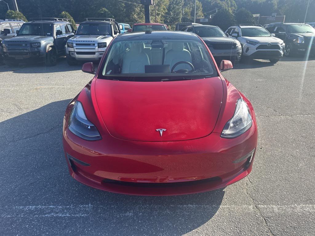used 2022 Tesla Model 3 car, priced at $28,750