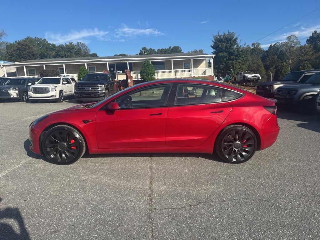 used 2022 Tesla Model 3 car, priced at $28,750