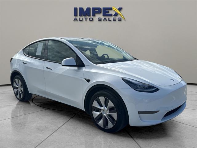 used 2021 Tesla Model Y car, priced at $32,000