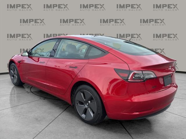 used 2021 Tesla Model 3 car, priced at $28,500