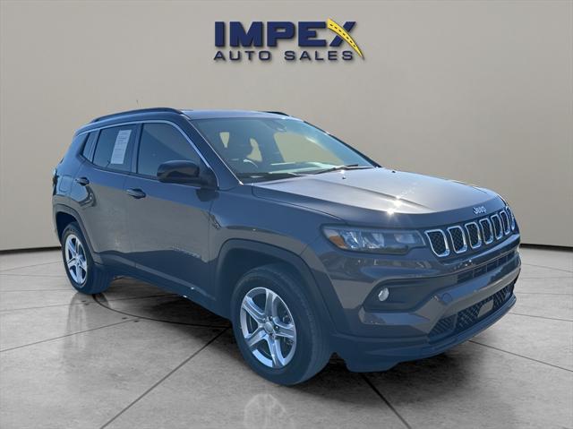 used 2023 Jeep Compass car, priced at $21,500