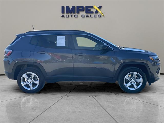 used 2023 Jeep Compass car, priced at $21,500