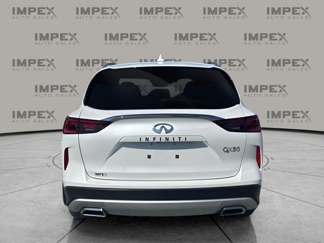 used 2024 INFINITI QX50 car, priced at $33,650