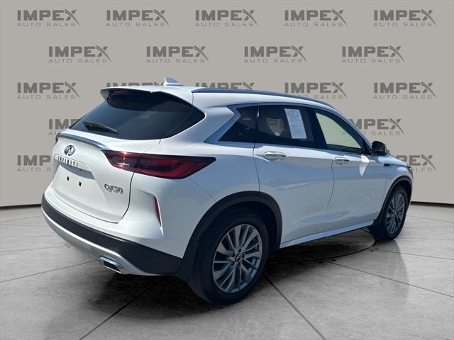 used 2024 INFINITI QX50 car, priced at $33,650