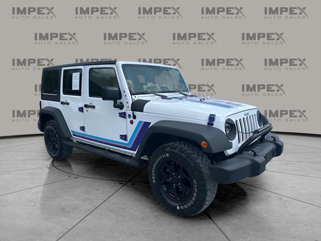 used 2016 Jeep Wrangler Unlimited car, priced at $17,580