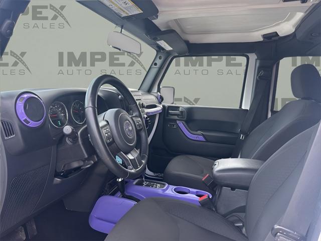 used 2016 Jeep Wrangler Unlimited car, priced at $17,580