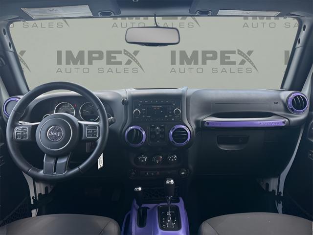 used 2016 Jeep Wrangler Unlimited car, priced at $17,580