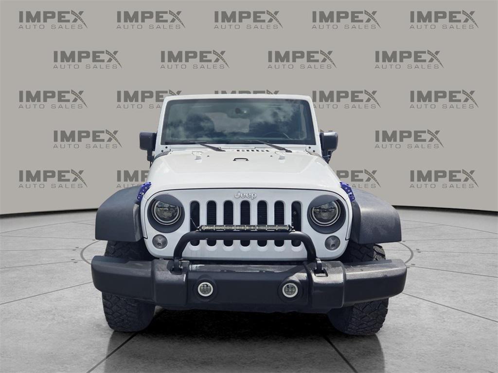 used 2016 Jeep Wrangler Unlimited car, priced at $14,995
