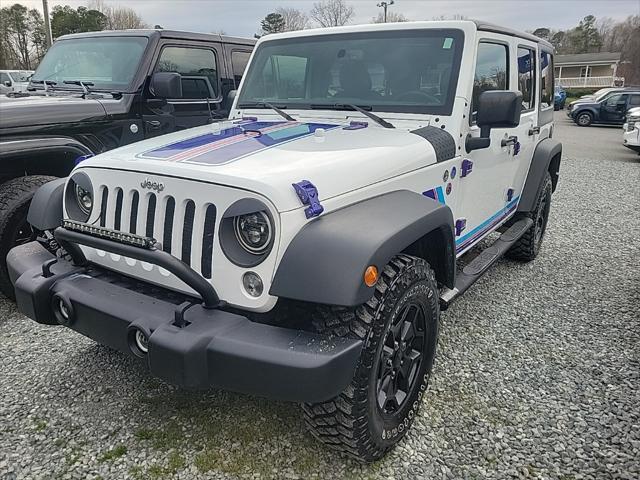 used 2016 Jeep Wrangler Unlimited car, priced at $17,580