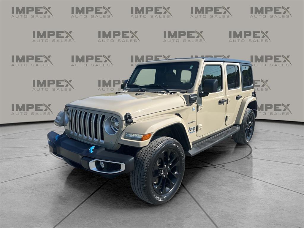 used 2022 Jeep Wrangler Unlimited 4xe car, priced at $35,650