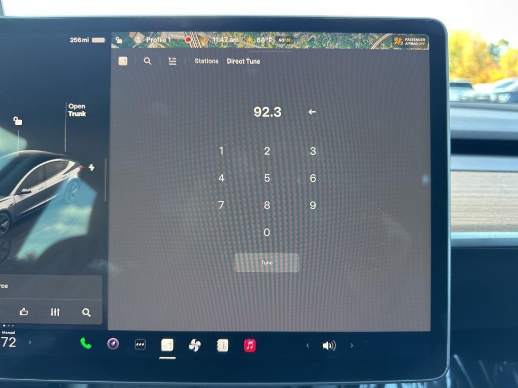 used 2023 Tesla Model 3 car, priced at $24,250