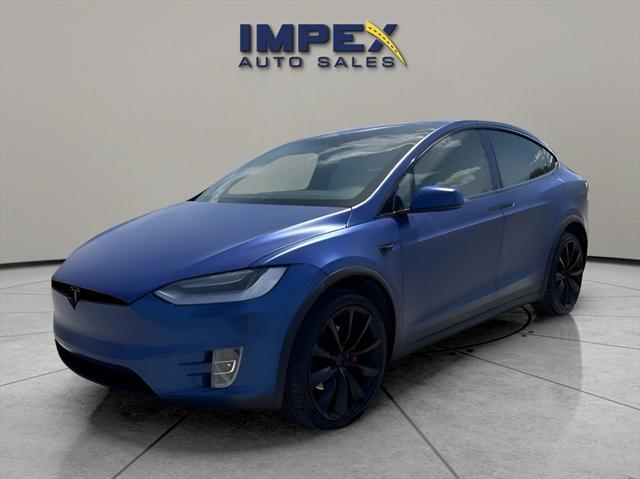 used 2020 Tesla Model X car, priced at $53,500