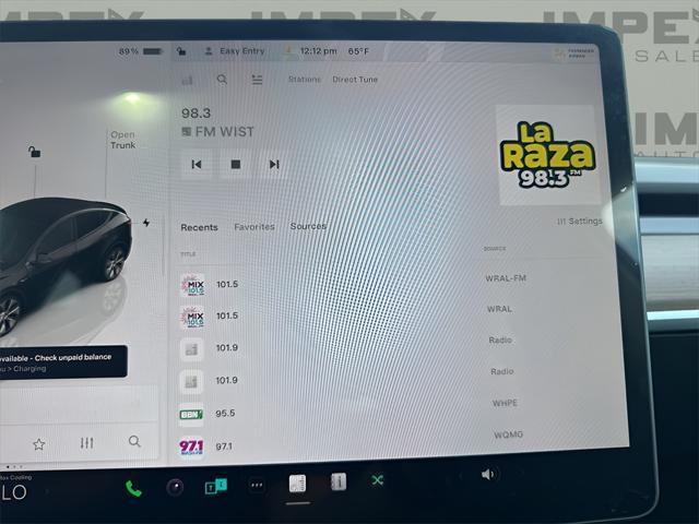 used 2024 Tesla Model Y car, priced at $35,500