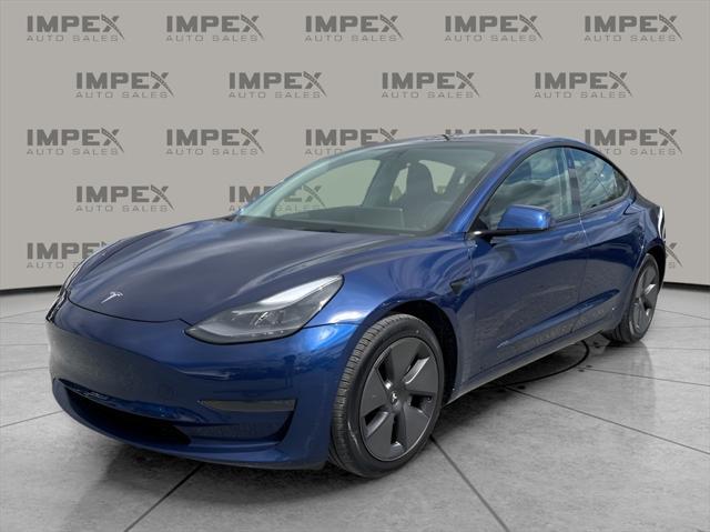 used 2022 Tesla Model 3 car, priced at $25,650