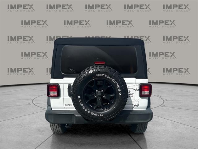 used 2020 Jeep Wrangler Unlimited car, priced at $26,600