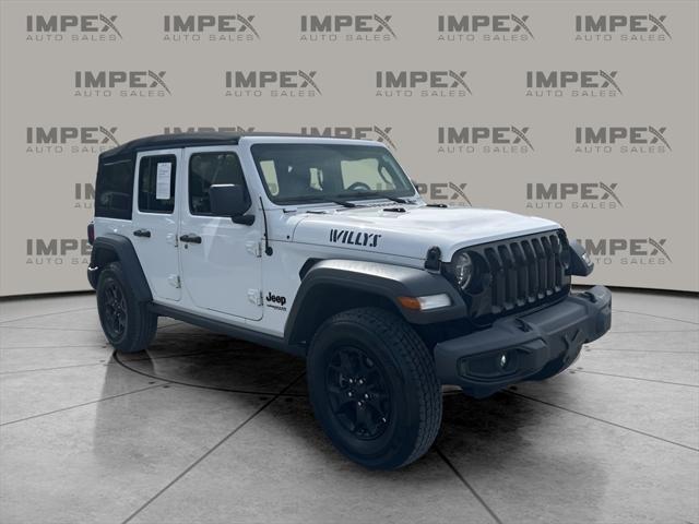 used 2020 Jeep Wrangler Unlimited car, priced at $26,600