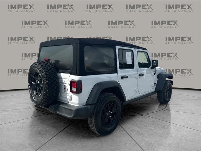 used 2020 Jeep Wrangler Unlimited car, priced at $26,600