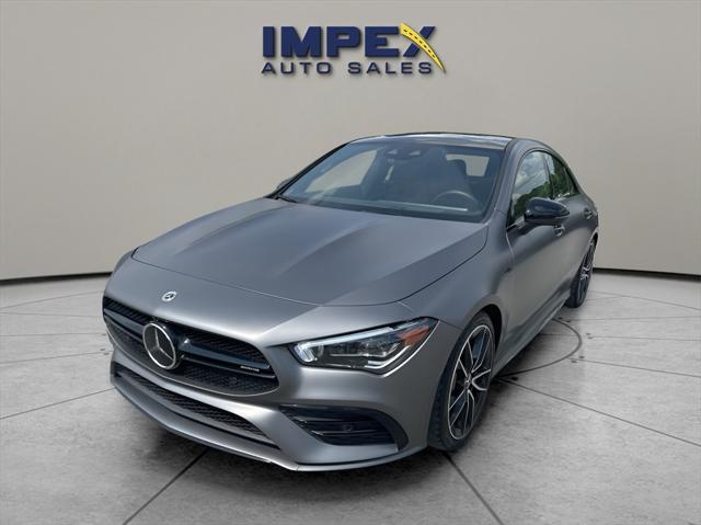 used 2022 Mercedes-Benz AMG CLA 35 car, priced at $42,500