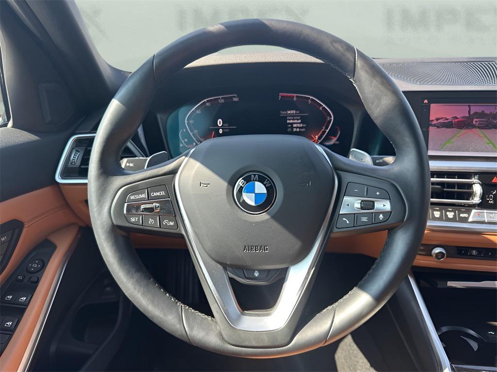 used 2021 BMW 330 car, priced at $28,550