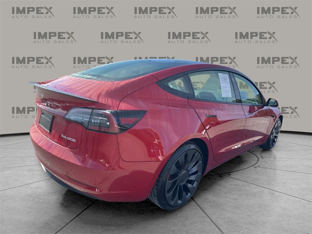 used 2023 Tesla Model 3 car, priced at $32,210
