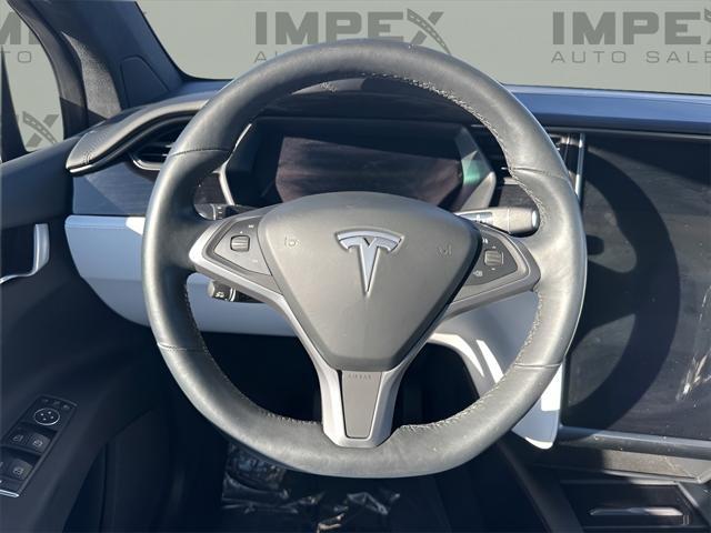 used 2020 Tesla Model X car, priced at $40,695