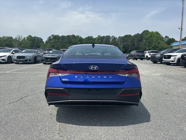 used 2025 Hyundai Elantra car, priced at $18,450