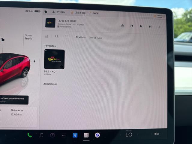 used 2024 Tesla Model Y car, priced at $34,250