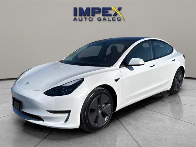 used 2023 Tesla Model 3 car, priced at $28,780