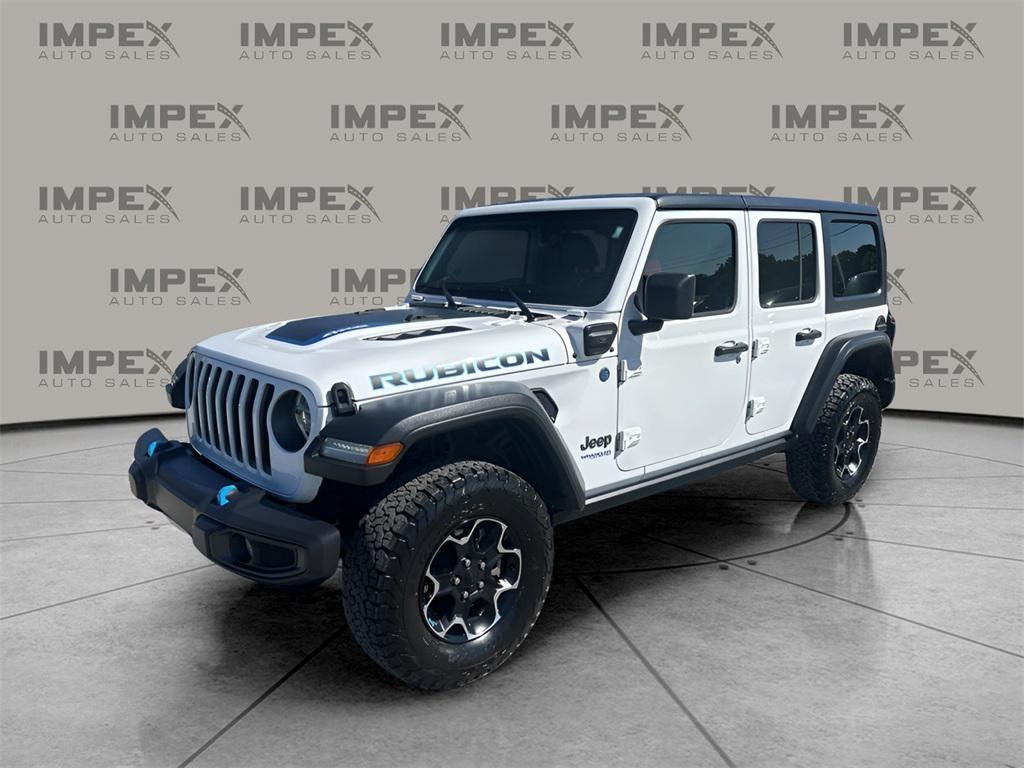 used 2022 Jeep Wrangler Unlimited 4xe car, priced at $35,500