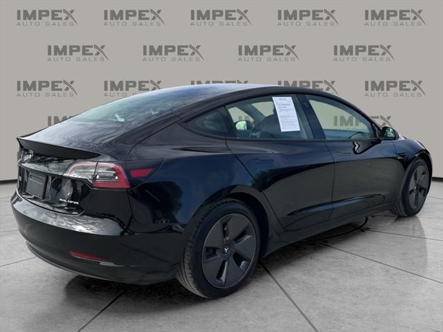 used 2021 Tesla Model 3 car, priced at $26,260