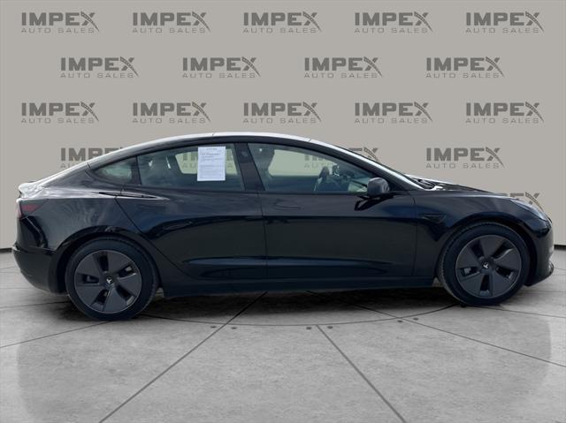 used 2021 Tesla Model 3 car, priced at $26,260