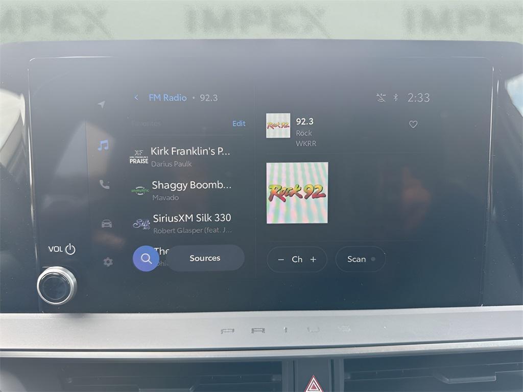 used 2025 Toyota Prius car, priced at $27,500