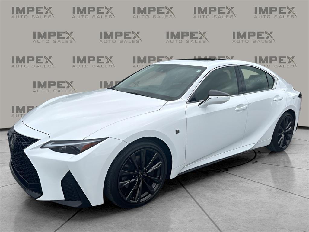 used 2025 Lexus IS 350 car, priced at $46,480