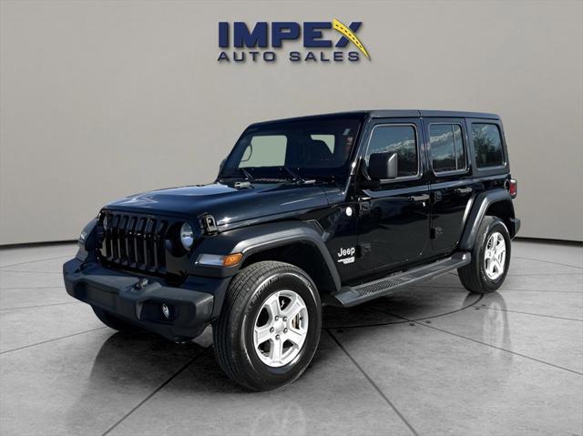 used 2018 Jeep Wrangler Unlimited car, priced at $25,997