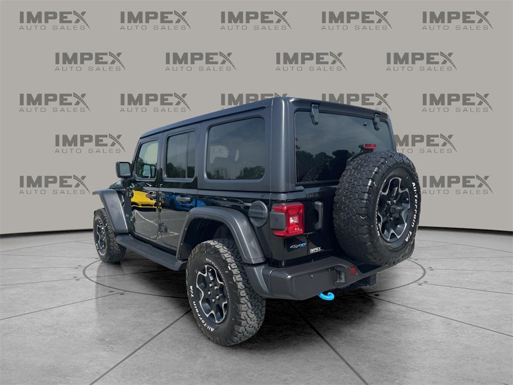 used 2022 Jeep Wrangler Unlimited 4xe car, priced at $30,600