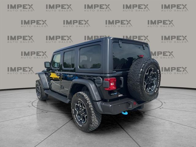 used 2022 Jeep Wrangler Unlimited 4xe car, priced at $31,450
