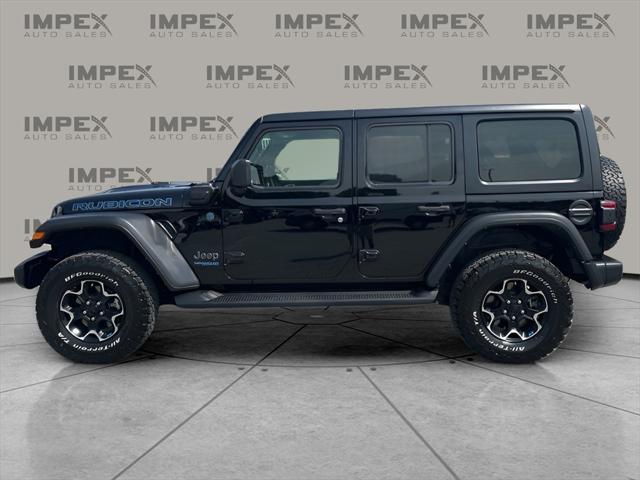 used 2022 Jeep Wrangler Unlimited 4xe car, priced at $31,450