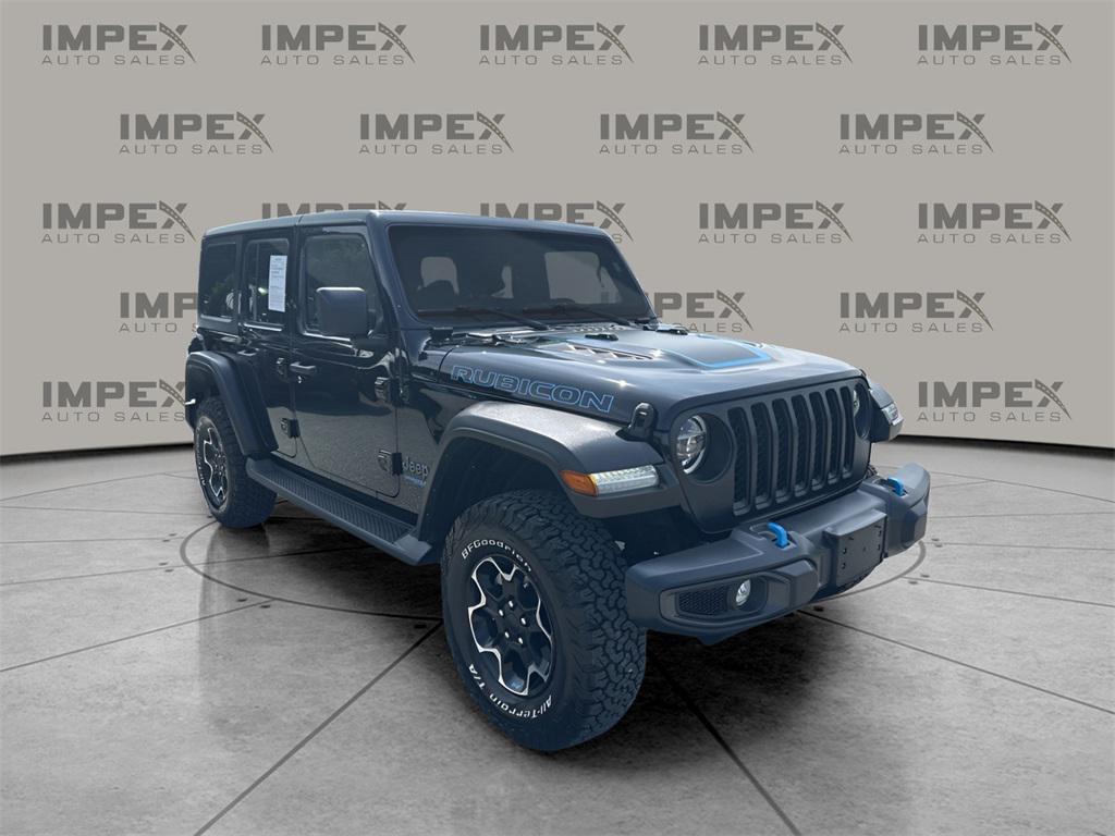 used 2022 Jeep Wrangler Unlimited 4xe car, priced at $30,600