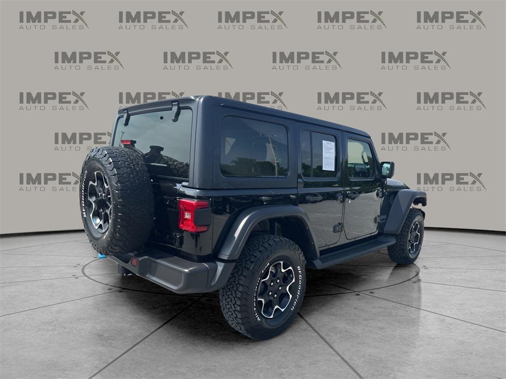used 2022 Jeep Wrangler Unlimited 4xe car, priced at $30,600
