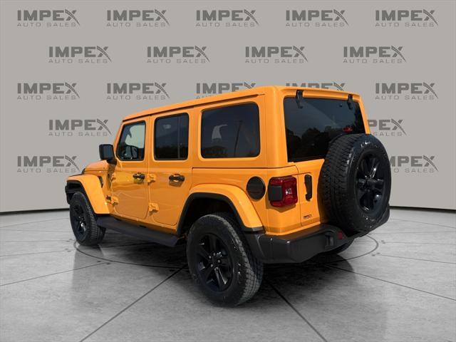 used 2021 Jeep Wrangler Unlimited car, priced at $32,980