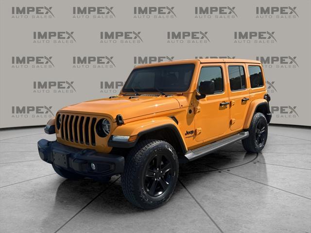 used 2021 Jeep Wrangler Unlimited car, priced at $32,980