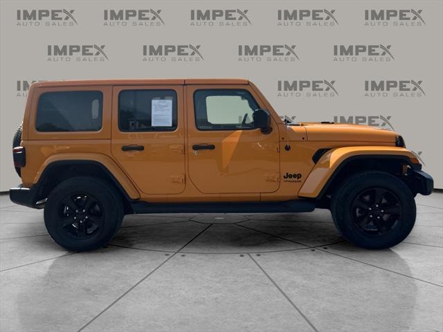 used 2021 Jeep Wrangler Unlimited car, priced at $32,980